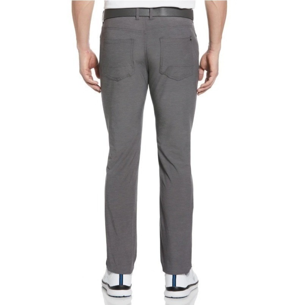 Callaway | Mens Golf Pants Charcoal Gray 5-Pocket Stretch Straight Leg | 32x32 - Picture 3 of 7